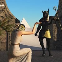 Free online html5 games - 365Escape Fantasy Pyramid game 