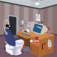 Free online html5 games - REPLAY Computer Toilet Room Escape game 