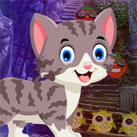 Free online html5 games - G4k Find Alley Cat game 