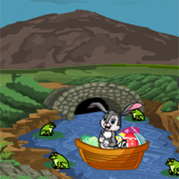 Free online html5 games - Village Bunny Escape game - WowEscape 