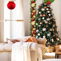 Free online html5 games - Christmas Celebration House Escape game 