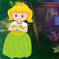 Free online html5 games - Games4king Little Queen Escape game - WowEscape 