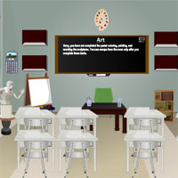 Free online html5 games - Art Class Escape game - WowEscape 