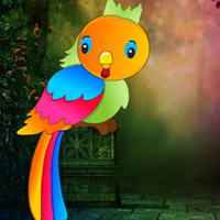 Free online html5 games - Colorful Bird Escape game 