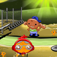 Free online html5 games - Monkey Go Happy Stage 671 game 