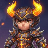 Free online html5 escape games -  Lava Demon of Halloween Escape