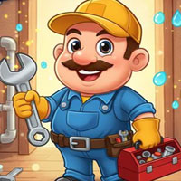 Free online html5 escape games - Skilled Plumber Escape
