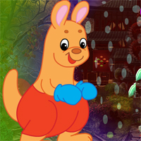Free online html5 games - Games4King Cartoon Kangaroo Rescue game - WowEscape 