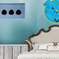 Free online html5 games - 8bG Kitty House Escape game 