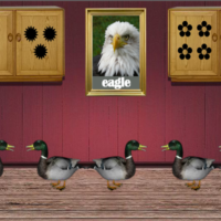 Free online html5 games - G2M Red Wood House Escape game 