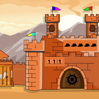 Free online html5 games - G2J Desert Goat Escape game 