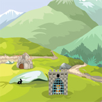 Free online html5 games - Tiger Cub in Forest Cage game 
