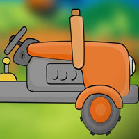 Free online html5 games - Find the Old Tractor Key game 