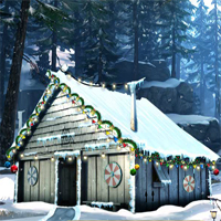 Free online html5 games - EnaGames The Frozen Sleigh-The Tree Cottage Escape game 