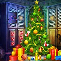 Free online html5 games - G4K Christmas Forest Escape  game 