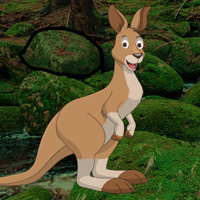 Free online html5 games - Big Kangaroo Land Escape game 