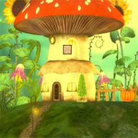 Free online html5 games - Bunny Mushroom World Escape game 