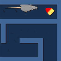Free online html5 games - Lab Rat Quest for Cheese game 