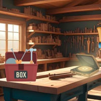 Free online html5 games - 365 Vintage Workshop Escape game 