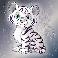 Free online html5 games - FG Rescue The Funny White Tiger game 