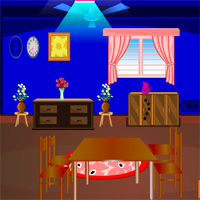 Free online html5 games - AVMGames Little Blue House Escape game - WowEscape 