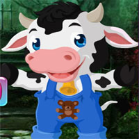 Free online html5 games - G4K Cute Calf Rescue 2 game 