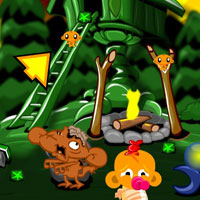 Free online html5 games - Monkey Go Happy Stage 427 game 