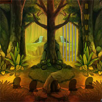 Free online html5 games - Hill Forest Escape game 