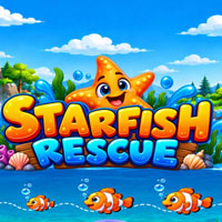 Free online html5 games - Big Starfish Rescue game 