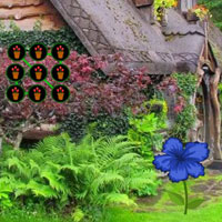 Free online html5 games - Green Roof House Escape game 