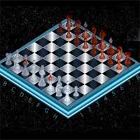 Free online html5 games - 3d Galactic Chess PuzzlePlay game 