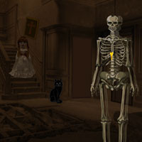 Free online html5 games - Conjuring House Escape game 