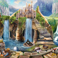 Free online html5 games - Hidden World of Elfania game 