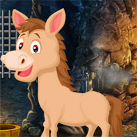 Free online html5 games - G4K Cute Horse Rescue game 