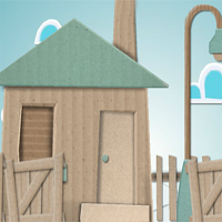 Free online html5 games - REPLAY Paper Doors Escape game 