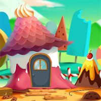 Free online html5 games - Beautiful Candlyland Escape game 