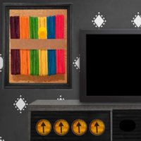 Free online html5 games - 8bgame Black Room Escape game 