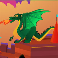 Free online html5 games - Save baby dragon game 