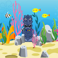 Free online html5 games - AvmGames Escape Scuba Diver game 