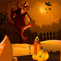 Free online html5 games - MirchiGames Creepy Halloween Night game 