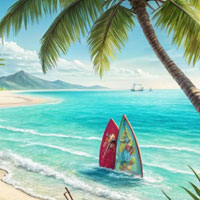 Free online html5 escape games - Island Summer