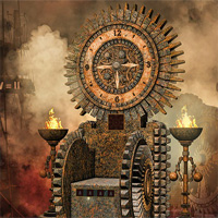 Free online html5 games - Steampunk Town Escape 365Escape game 