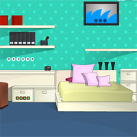Free online html5 games - Hue Room Escape game 