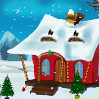Free online html5 games - Escape with Christmas Gift game 