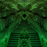 Free online html5 games - Green Rock Forest Escape game 