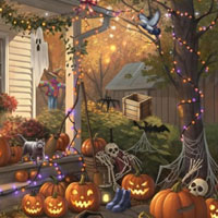 Free online html5 escape games - Great Halloween Hunt