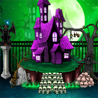 Free online html5 games - NsrEscapeGames Halloween Castle game 