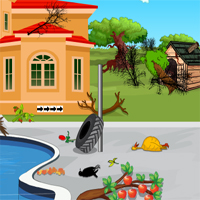 Free online html5 games - Puppy Escape After Storm game 