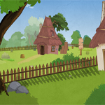 Free online html5 games - Village Chicken Escape game 