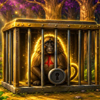Free online html5 escape games - Rescue the Trapped Gelada